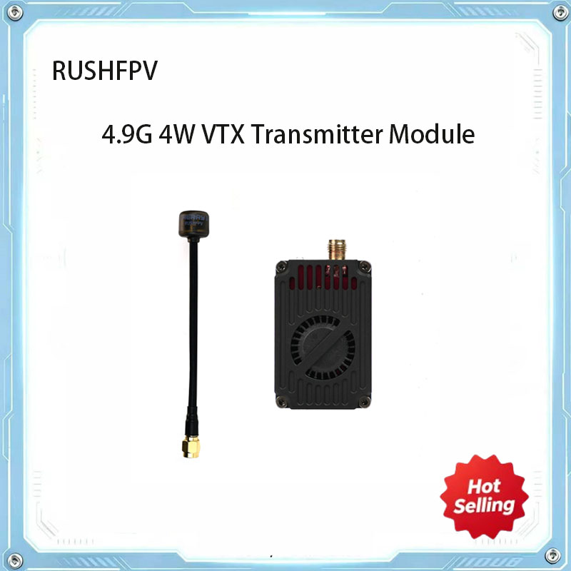 Fpv Drone Vtx - RUSHFPV 4.9GHz 4W VTX FPV Video