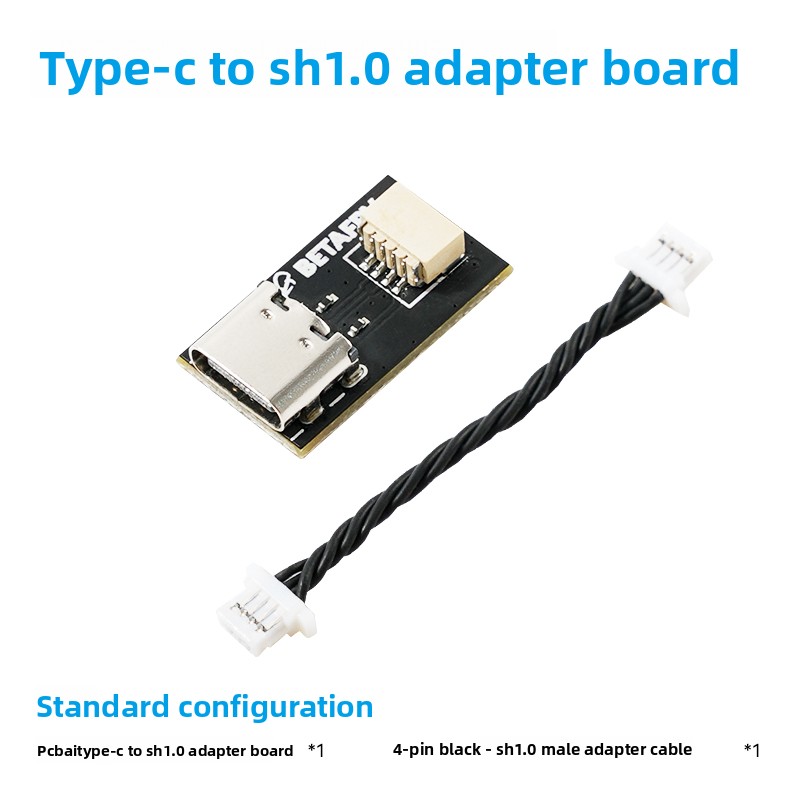 Fpv Drone Charger - BETAFPV Type-C To SH1.0 Adapter Board,