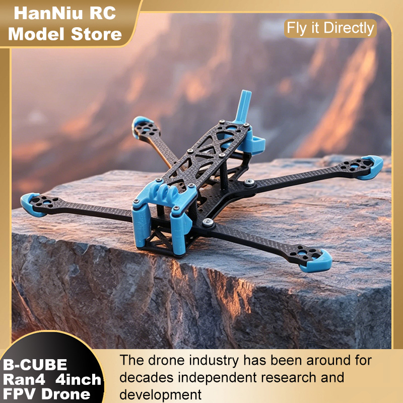 B-CUBE Ran4 4inch FPV Drone Fr - Fpv Drone Kit ulasan dan harga
