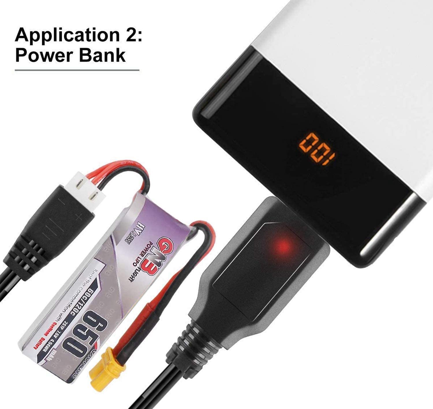 1-Pack XH-3P Balance 7.4V 1A L - Fpv Drone Charger ulasan dan harga