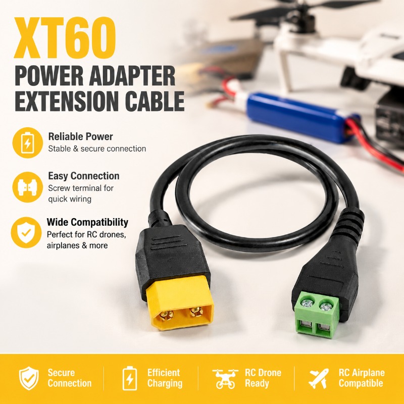 XT60 Connector Male Female To  - Fpv Drone Charger ulasan dan harga