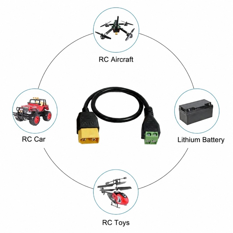XT60 Connector Male Female To  - Fpv Drone Charger ulasan dan harga